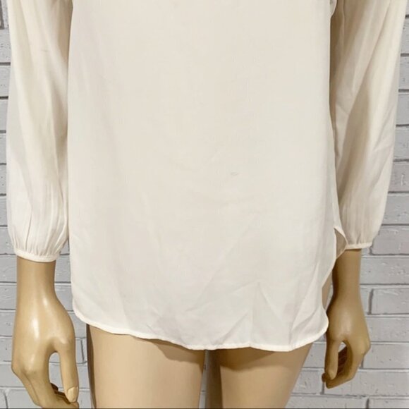 J Crew Women’s Cream Trim Top - Picture 3 of 12